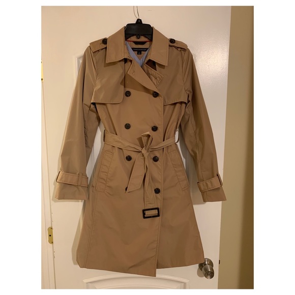 Tommy Hilfiger Jackets & Blazers - Tommy Hilfiger trench coat, size M